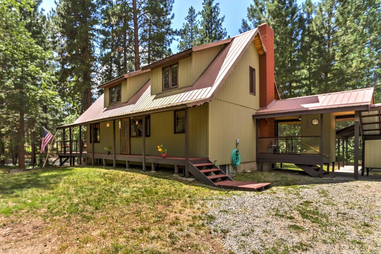Riverside Winthrop Chalet With Hot Tub And 2 Decks! Exteriör bild